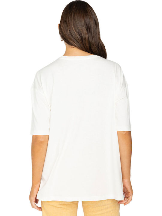 Golden Child Women's Blouse Salt Crystal