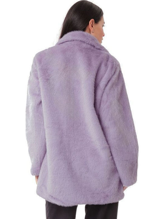 Women's Short Fur Lila