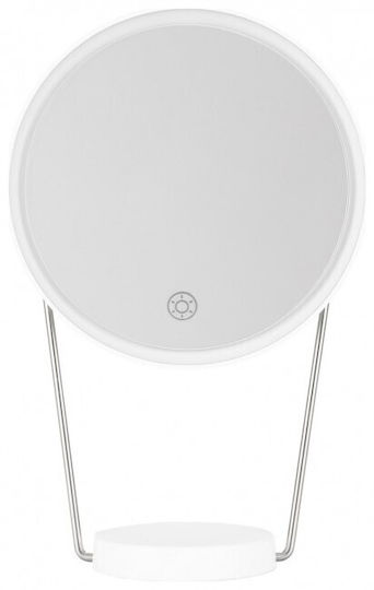 Humanas Lighted Makeup Mirror 20x20cm White