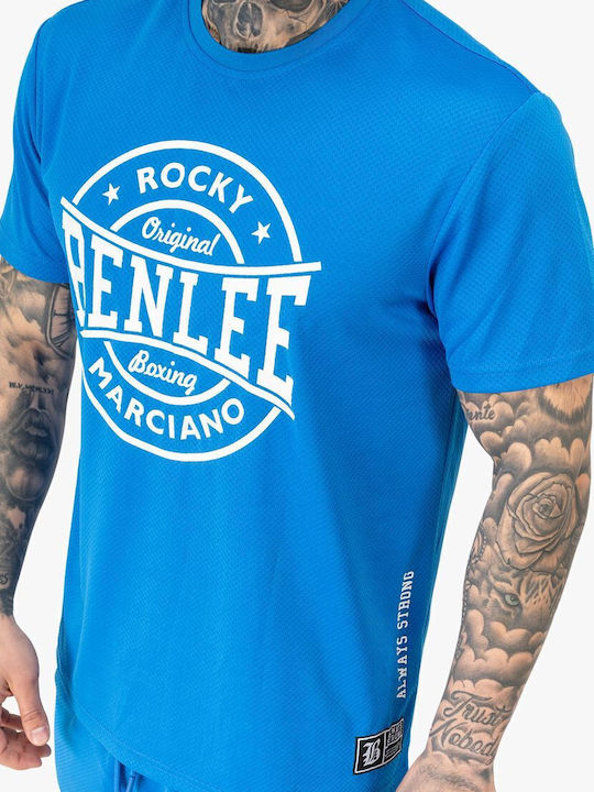 Athletic T-shirt Blue/white
