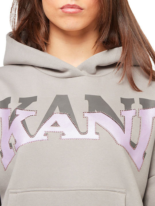 Signature Damen Sweatshirt Kapuzen Light Grey