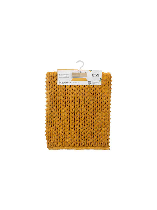 5Five Bath Mat 174727K Mustard 50x120cm