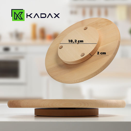 Kadax Πλατώ Σερβιρίσματος Περιστρεφόμενο Ξύλινο