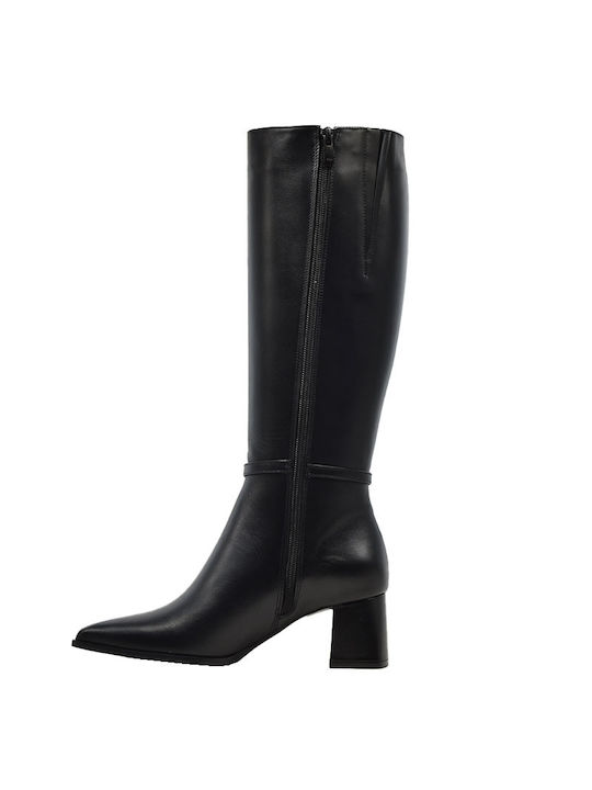 Leather Women's Boots Black