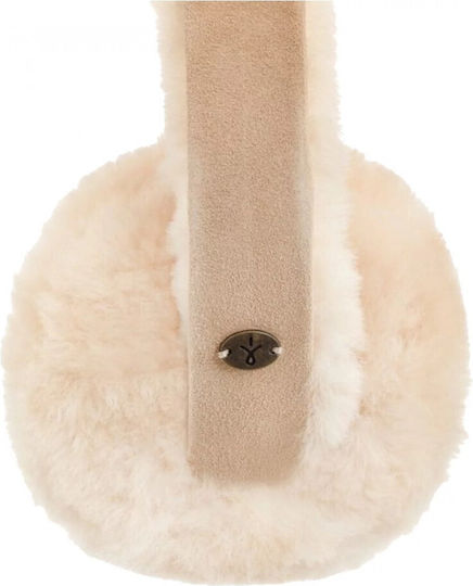 Earmuff Knitted in Brown color