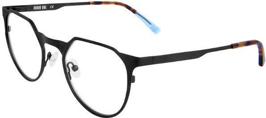 Urban Owl Acetate Prescription Eyeglass Frame Black KARL-C1