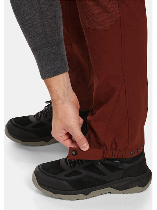 Kilpi Men's Hiking Long Trousers Red