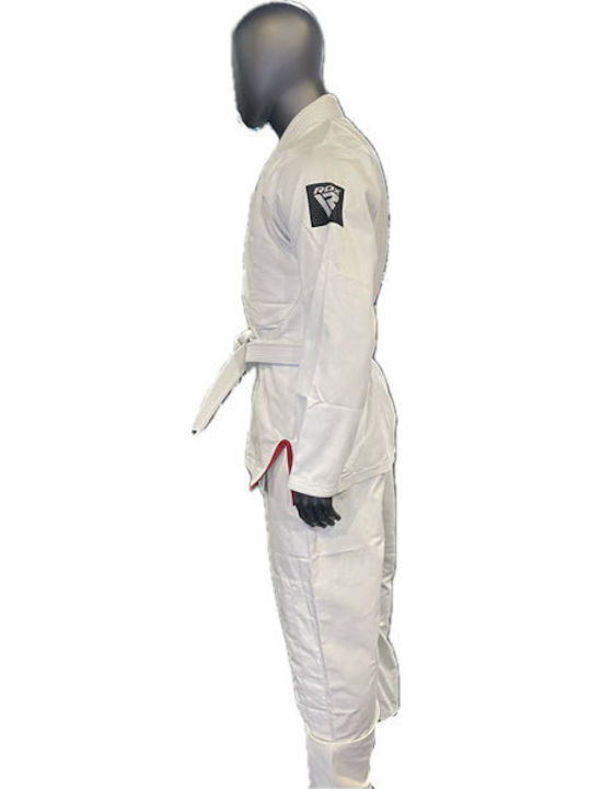 RDX Ανδρική Στολή Brazilian Jiu Jitsu Λευκή