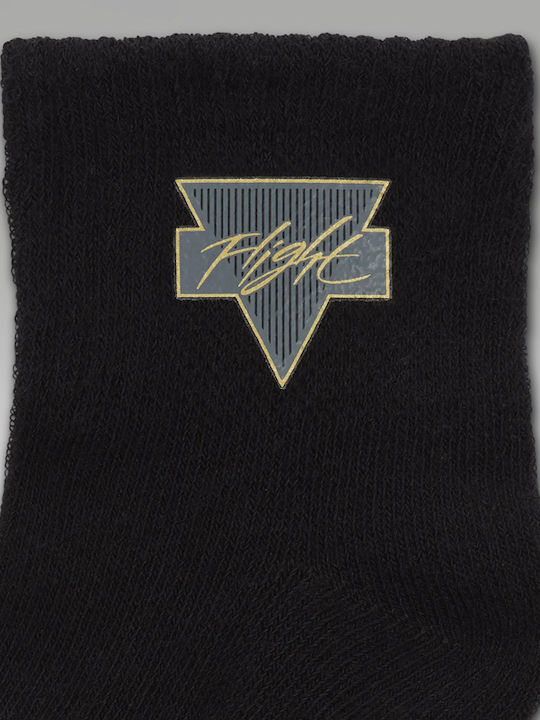 Jordan Non-slip Kids' Ankle Socks Black 3 Pairs