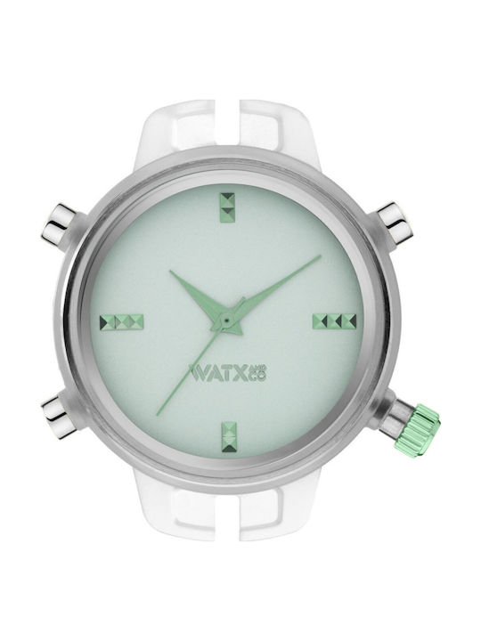WATX & CO Ceas Barbati 43mm Baterie în Culoarea Verde