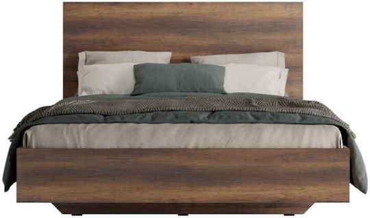 Oryana Bett Übergröße Holz Nussbaum Für Matratze 160x200cm GP009-0263