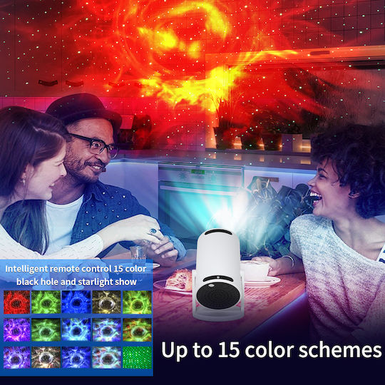 Kinderprojektorlampe Galaxy Schwarz