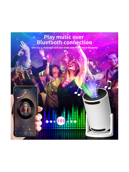 Детска Лампа Проектор Galaxy Черен