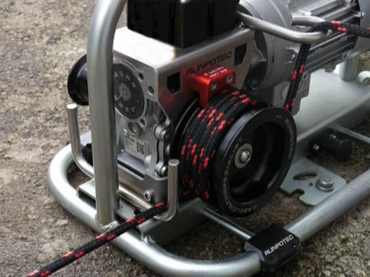 Cable Pulling Winch Cw 800 E Including Trolley Support Rail Strap