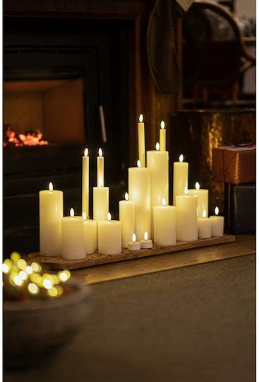 Sirius Decorative Lamp Wax Polish White 2pcs