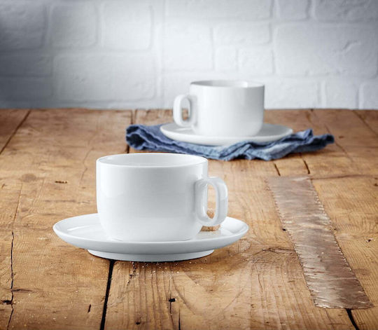 WMF Σετ Φλιτζάνια Cappuccino από Πορσελάνη Λευκά 160ml 2τμχ 4000530735027