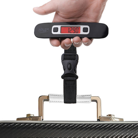 Adler Travel Luggage Scale Ad 8190 Maximum Weight Capacity 50 Kg Accuracy 10 G Black