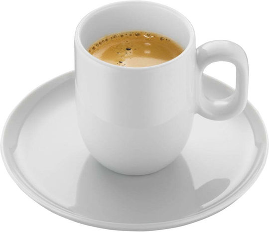 WMF Σετ Φλιτζάνια Espresso από Πορσελάνη Λευκά 60ml 2τμχ 4000530735003