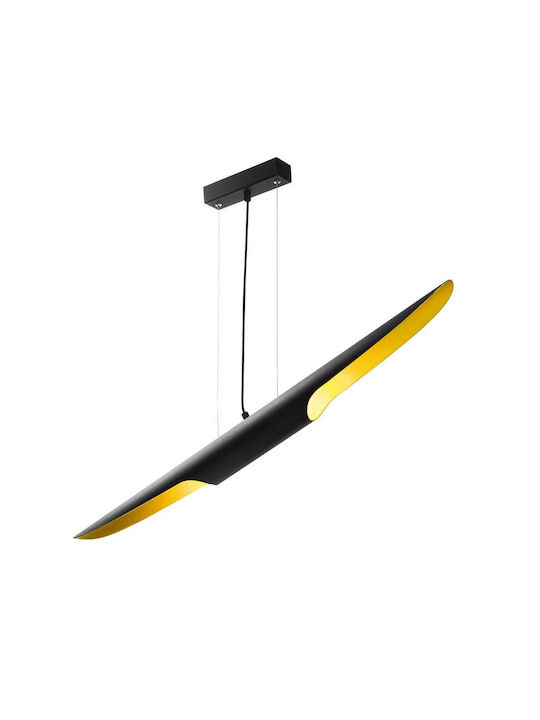 Opviq Efsun Pendant Light Black 100x8x104cm
