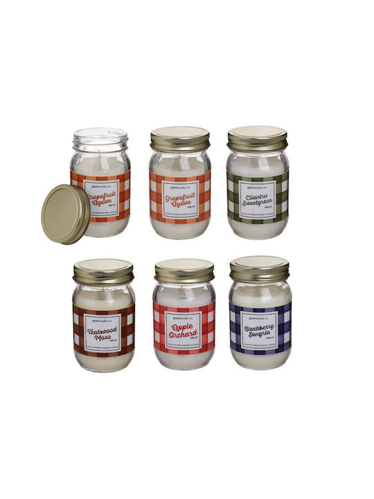 Click Αρωματικό Κερί σε Βάζο 250gr 6-80-933-0014 (Διάφορα Χρώματα)