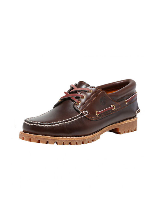 Women's Boat Shoes in Brown Color