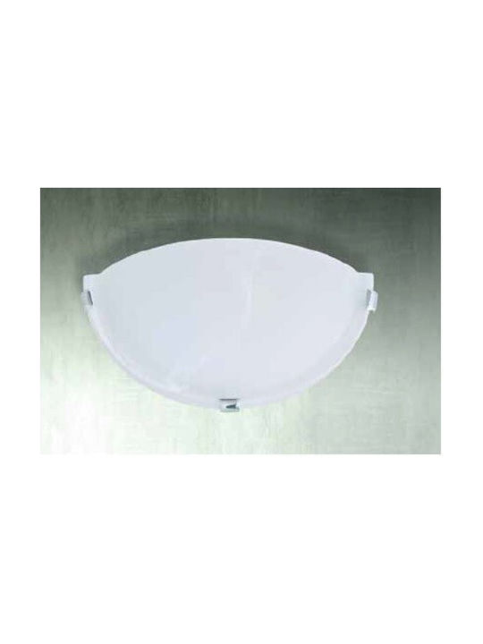 Home Lighting Lara Κλασικό Φωτιστικό Τοίχου με Ντουί E27 Λευκό 30x12x7εκ.