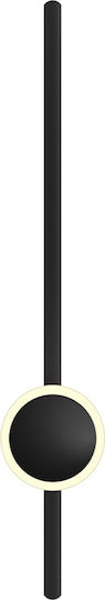 Braytron Leuchte Wand Schwarz 12x6cm