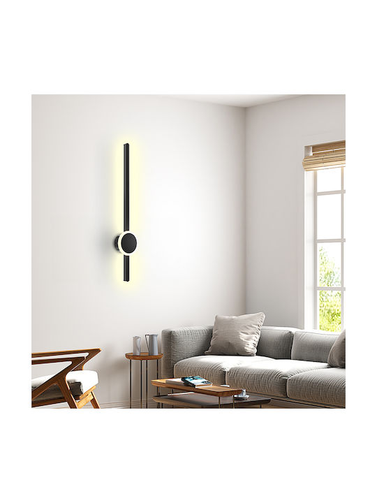 Braytron Lamp Wall Black 12x6cm