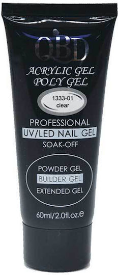 QBD Acrygel Νυχιών CLEAR 30ml