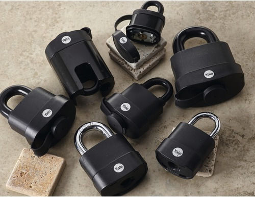 Yale Ατσάλινο Λουκέτο Πέταλο με Κλειδί 9mm
