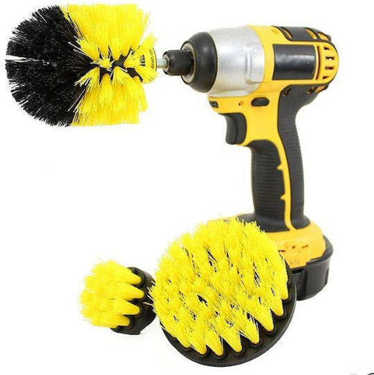 AMiO 02592 Brush Drill Driver Set of 4pcs