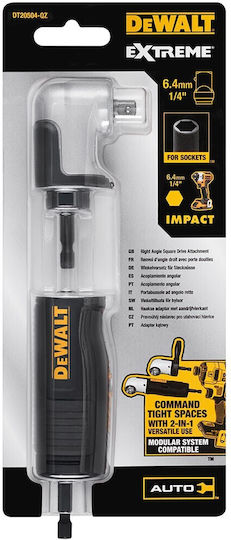 Dewalt DT20504 Adapter Elektrowerkzeuge Winkelförmige Verlängerung 1/4"