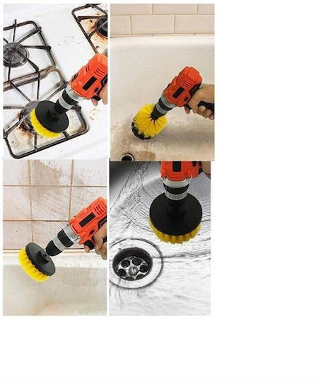 Tactix 447303 Четка За винтоверт 84mm Сет 3бр
