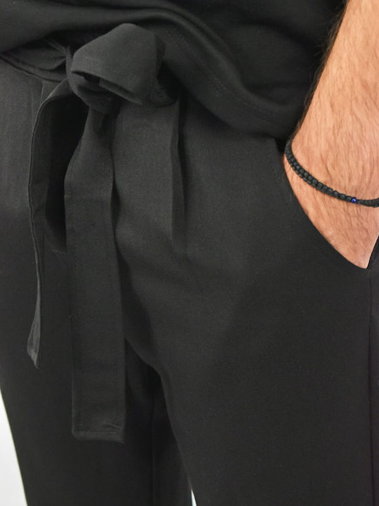 Παντελόνι Chino σε Slim Εφαρμογή Μαύρο