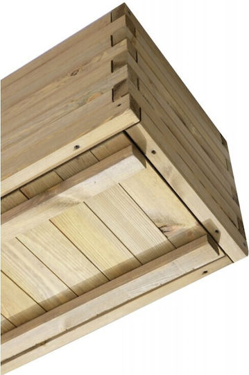 Showood Ζαρντινιέρα Ξύλινη Καφέ 70x30x28εκ.