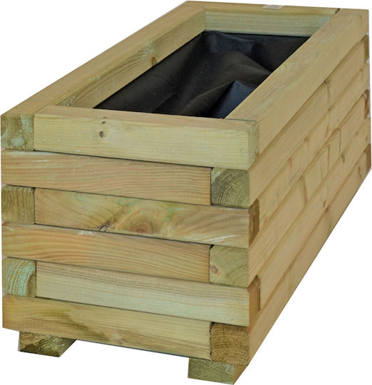 Showood Ζαρντινιέρα Ξύλινη Καφέ 70x30x28εκ.