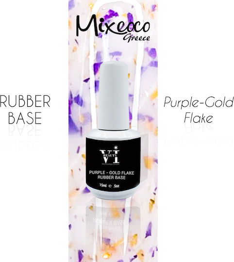 Mixcoco Base Coat για Ημιμόνιμα Βερνίκια Rubber 15ml