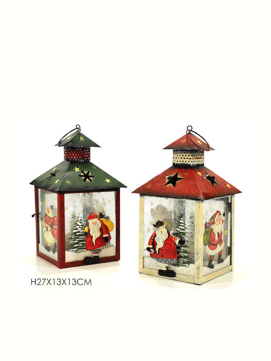 General Trade Christmas Metallic Lantern 27x13cm (Μiscellaneous Designs/Colors)