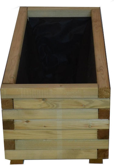 Showood Planter Box Lemn Maro 90x40x33cm.