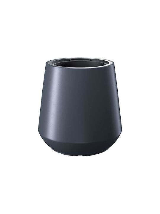 Prosperplast Heos Γλάστρα Πλαστική Γκρι 43.9x43.9x44εκ.