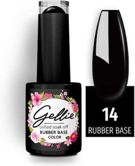 Gellie 14 Base Coat for Semi-Permanent Nail Polish Rubber 10ml
