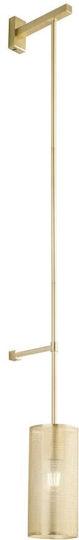 Fan Europe I-King-AP Lamp Wall Gold 10x22cm