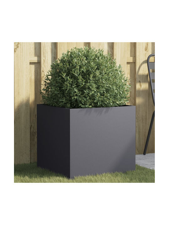 vidaXL Planter Box 49x47cm Charcoal 841563