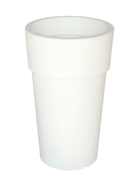 Viomes Linea 881 Flower Pot 25x34cm in White Color