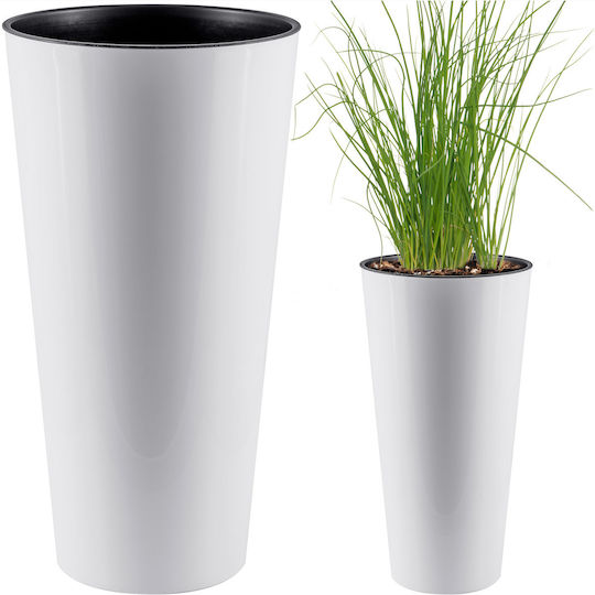 Prosperplast Tubus Slim Pot Plastic 20x20x38.1cm.