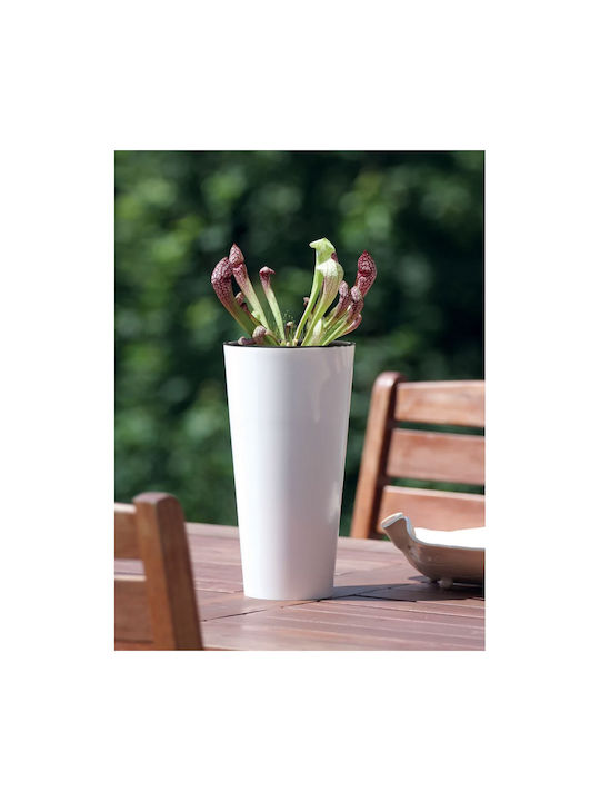 Prosperplast Tubus Slim Pot Plastic 20x20x38.1cm.