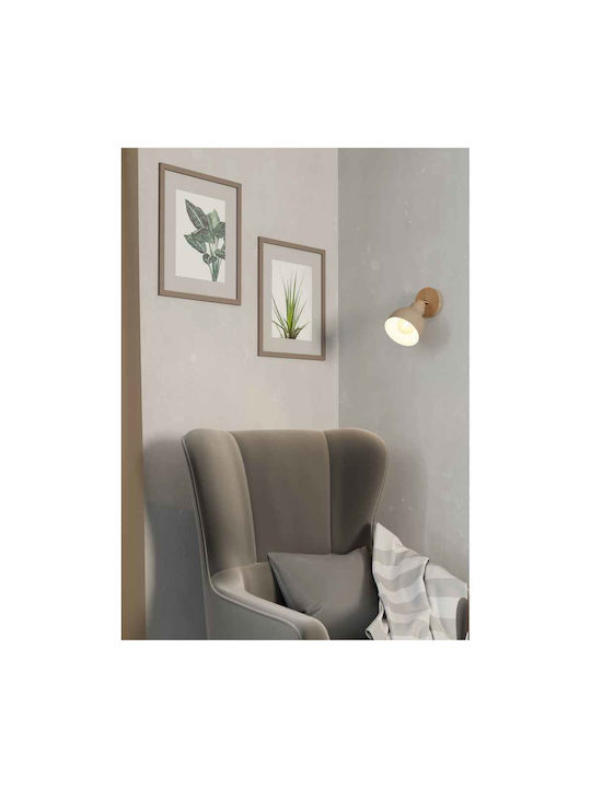 Eglo Einzel Spot mit Fassung E27 in Beige Farbe