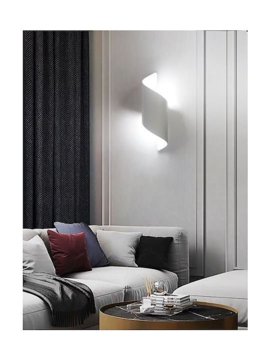 Universo Illuminazione E53-B Leuchte Wand Weiß 10x33cm Universo Illuminazione E53-B Leuchte Wand Weiß 10x33cm