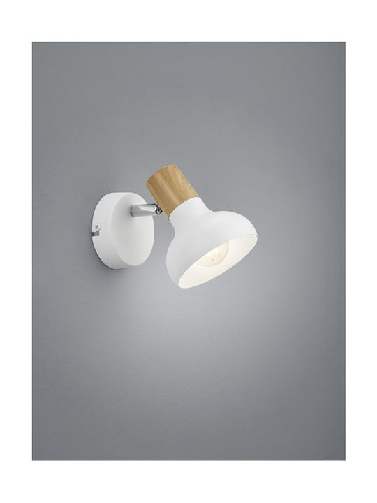 Trio Lighting Μονό Σποτ με Ντουί E14 σε Λευκό Χρώμα