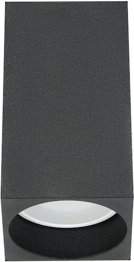 Orno Single Spot with Socket GU10 in Black Color